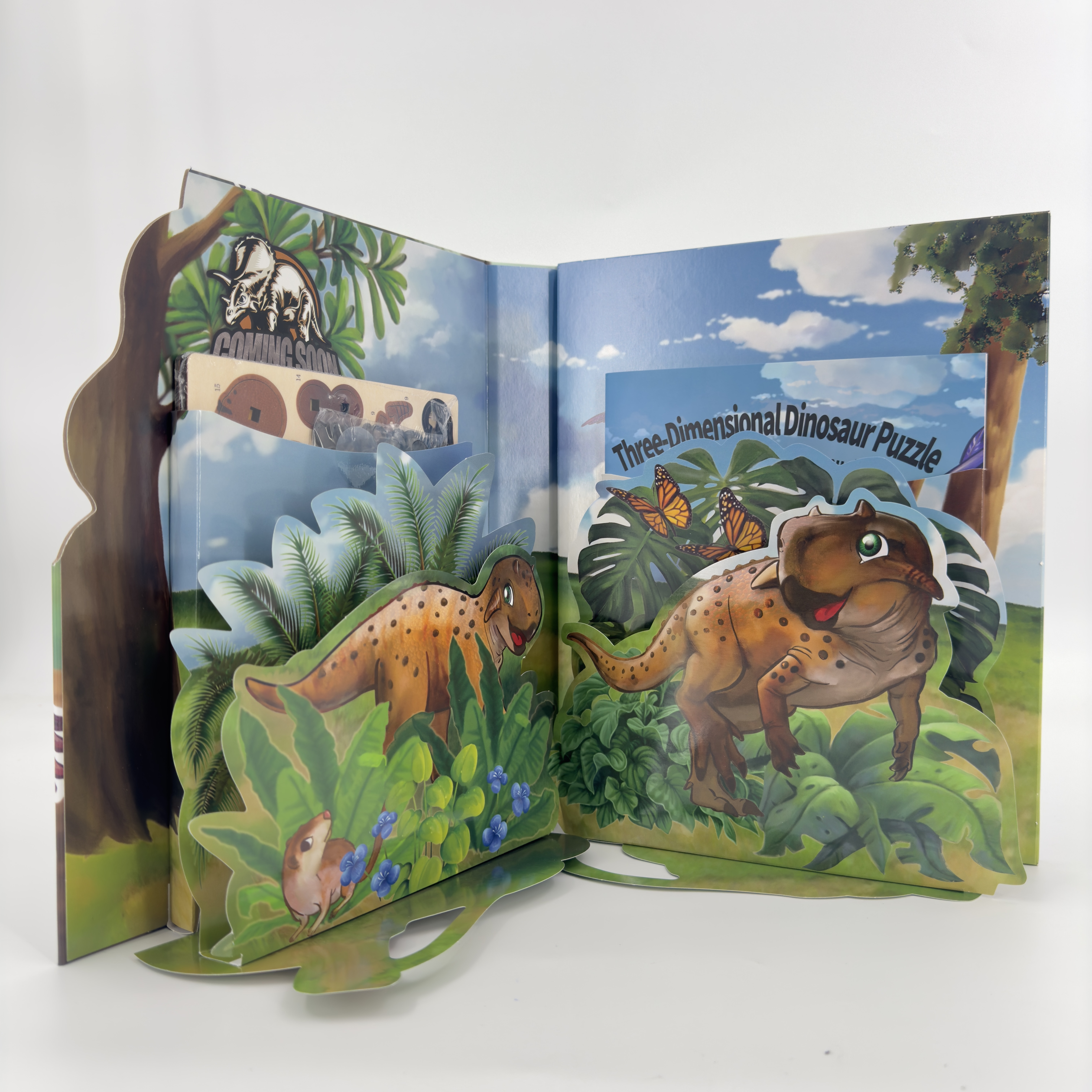 JURASSIC SERIES 4 (Microraptor Gui & Psittacosaurus)