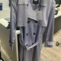 [S] DKNY TRENCH COAT,THISTLE, B3350456-THI FINAL SALE (SD780)