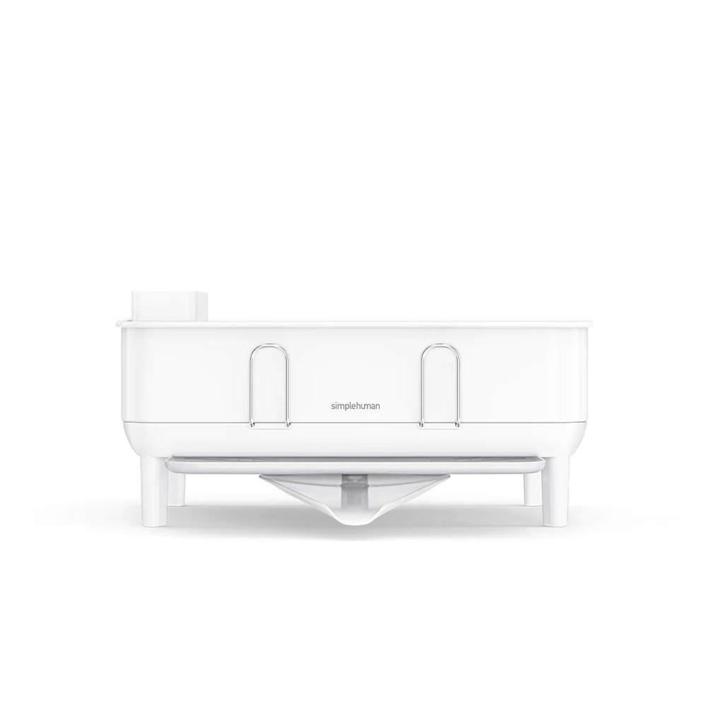美國品牌SIMPLEHUMAN 39.4 x 38 x 19cm不銹鋼碗碟架-白色 -KT1208DC