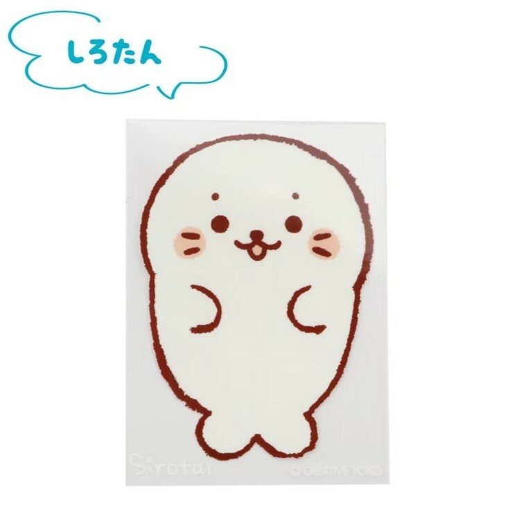 Sirotan 貼紙（Sirotan全身／Rakkoinu全身／好朋友／探頭／寶寶／在這裡）