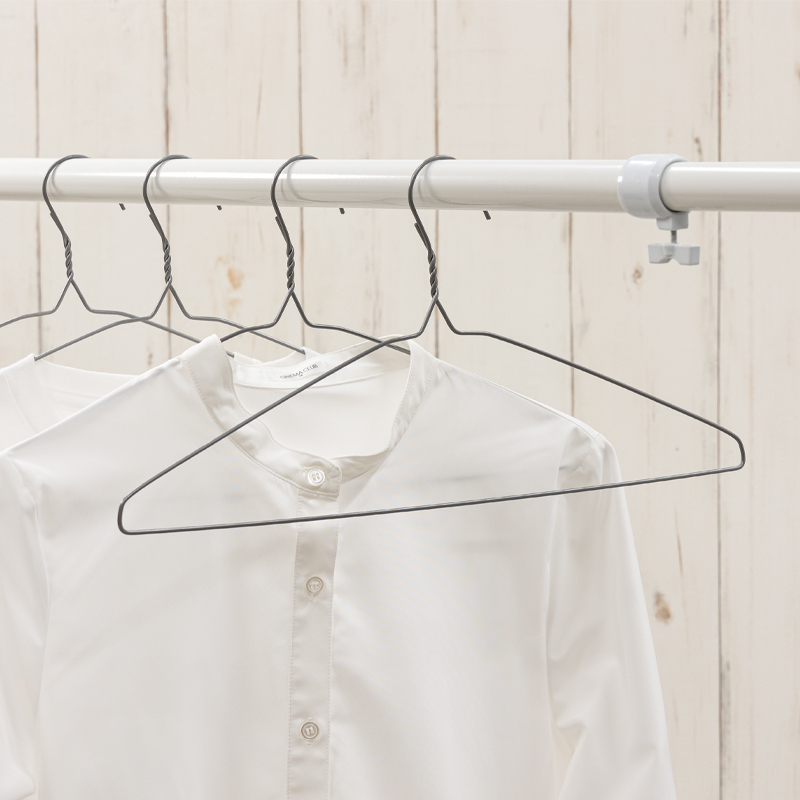 衣架/銀 41cm 8入