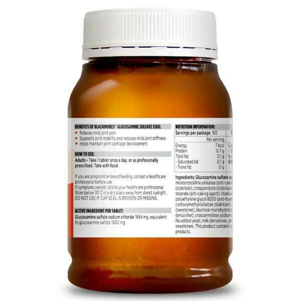 Blackmores - 維骨力葡萄糖胺關節靈1500毫克180粒