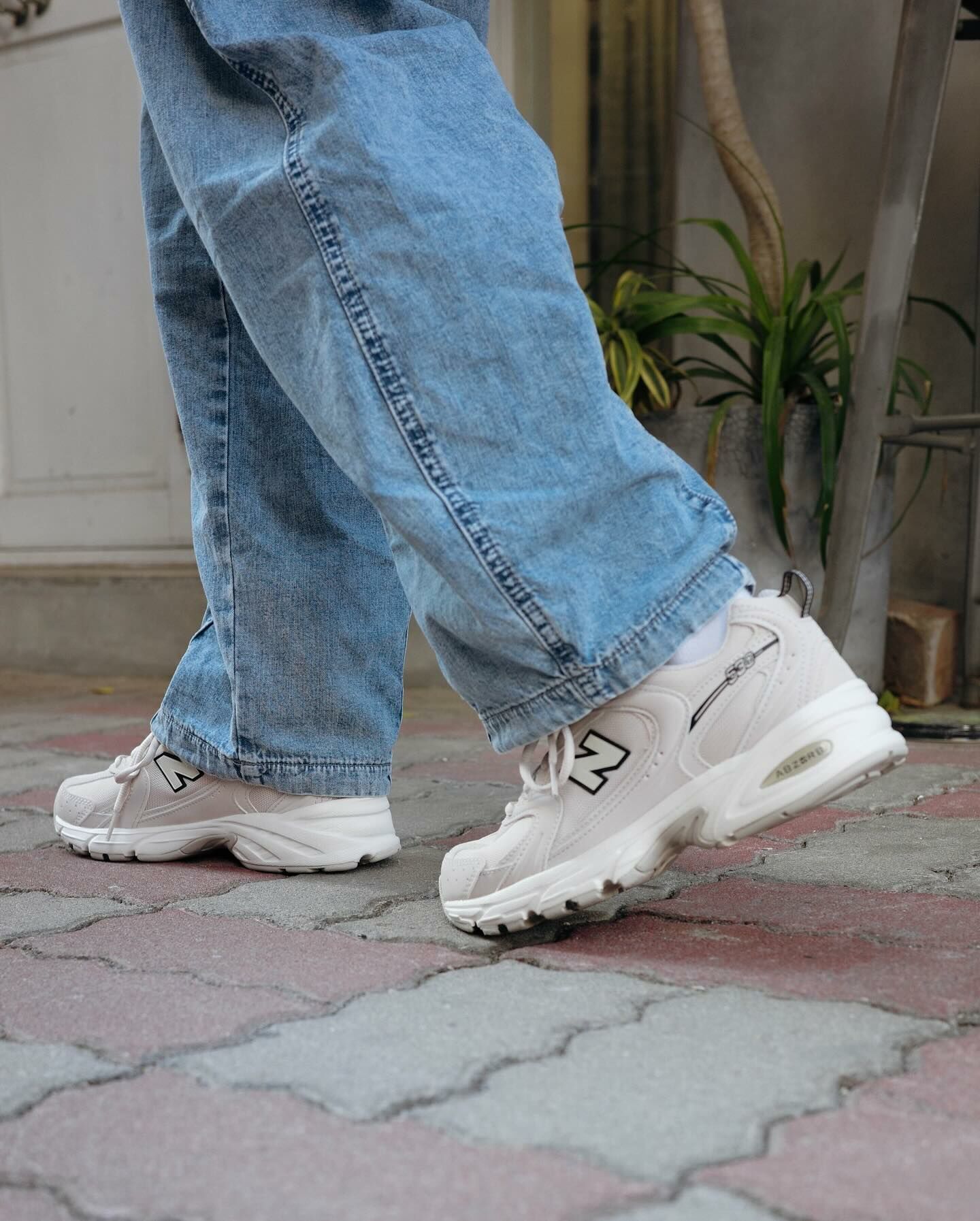 New Balance mr530sh 530 奶茶色 月光米色 女鞋