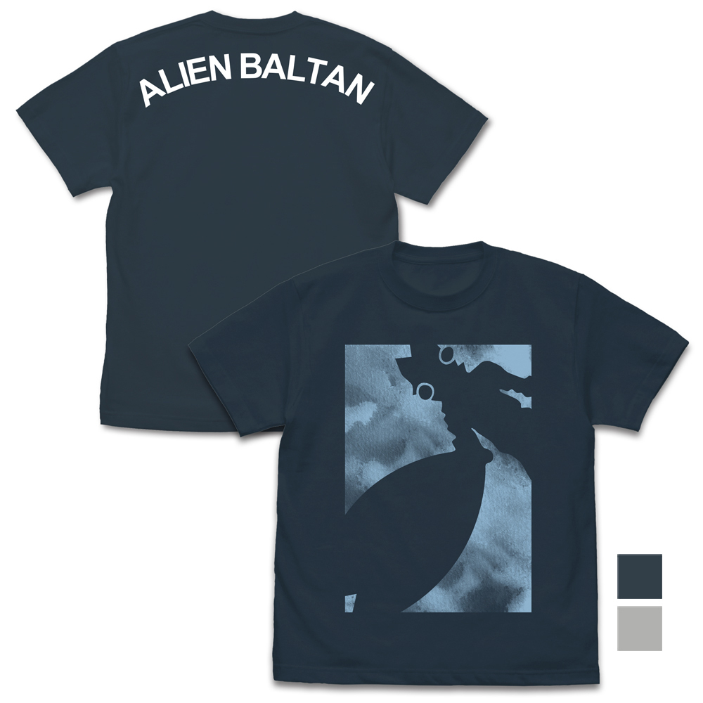 Cospa 0902 バルタン星人シルエット Tシャツ [ウルトラマン] SLATE