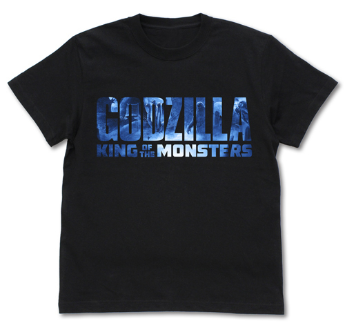 Cospa 0729 GODZILLA K.O.M. ｺﾞｼﾞﾗﾛｺﾞ Tｼｬﾂ/黑色