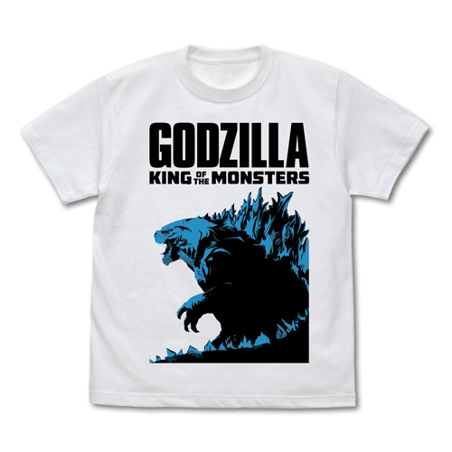 Cospa 0729 GODZILLA K.O.M. ｺﾞｼﾞﾗ Tｼｬﾂ/白色