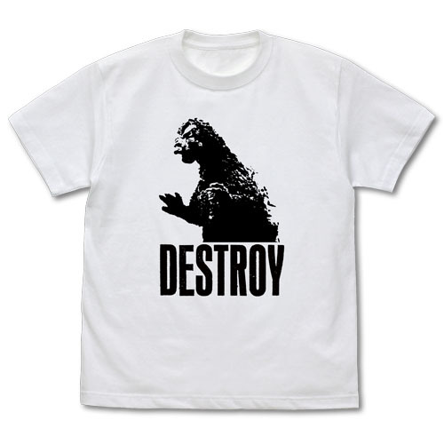 Cospa 0729 ｺﾞｼﾞﾗDESTROY Tｼｬﾂ/白色