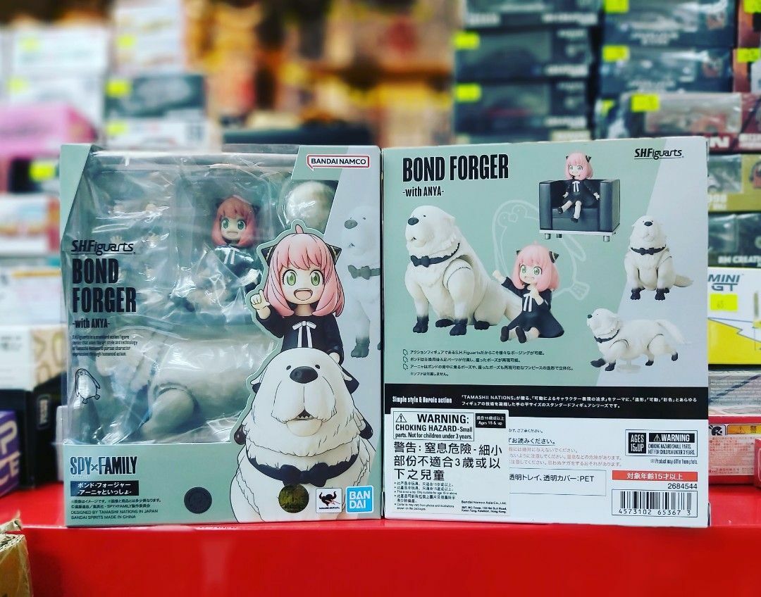 Bandai SHF SPY x Family Bond Forger with ANYA