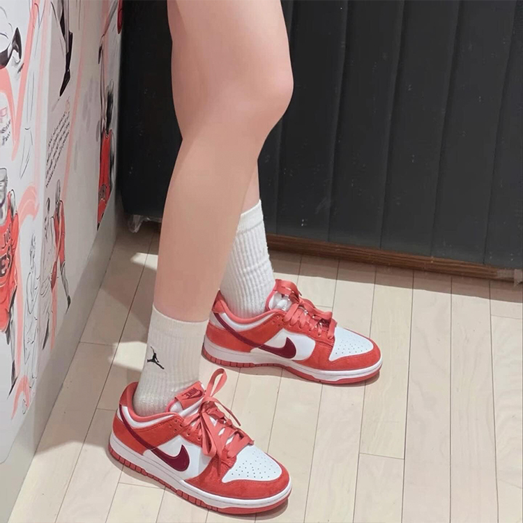 【現貨】Nike Dunk Low W "Valentine’s Day" 情人節 粉紅 女鞋 FQ7056-100