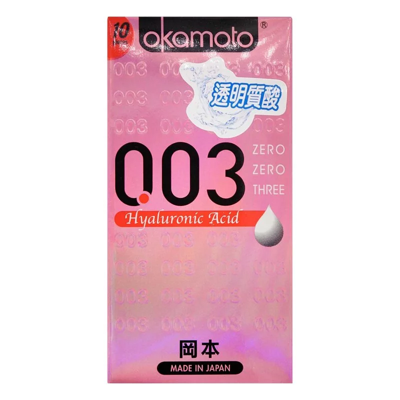 岡本 0.03 透明質酸 10 片裝 乳膠安全套