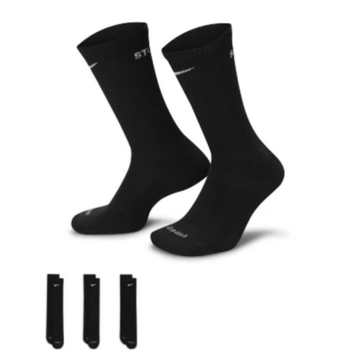 <快速出貨> Nike X Stüssy 聯名長襪 黑