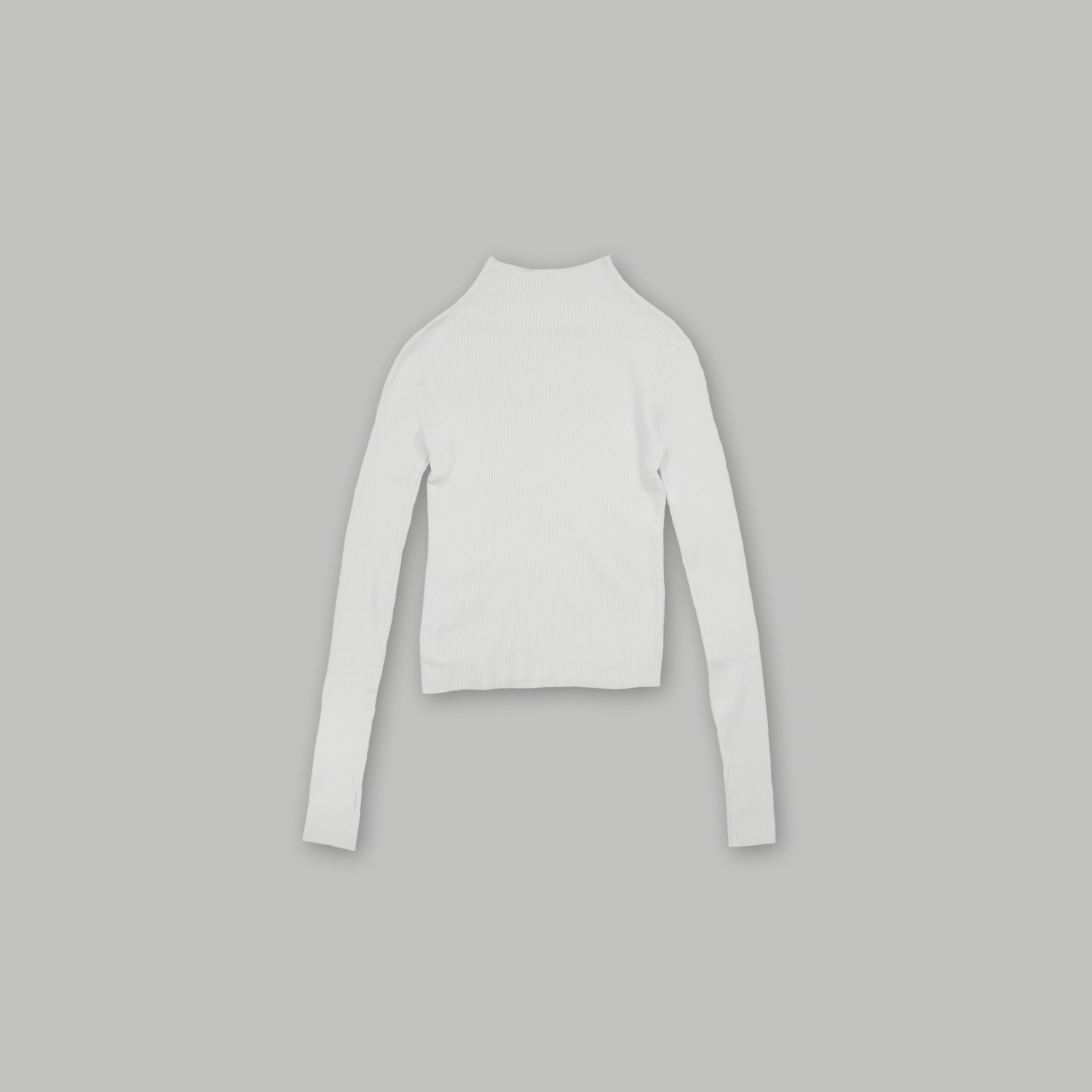 J.P.L. 高領羅紋指孔內搭上衣 ╭ 2色 ╮