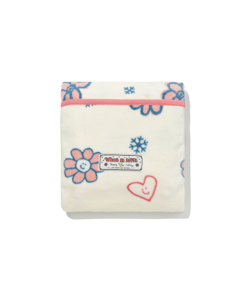 #現貨 WHAT IT ISNT 小天使 2合1毛毯 毯子 小被被