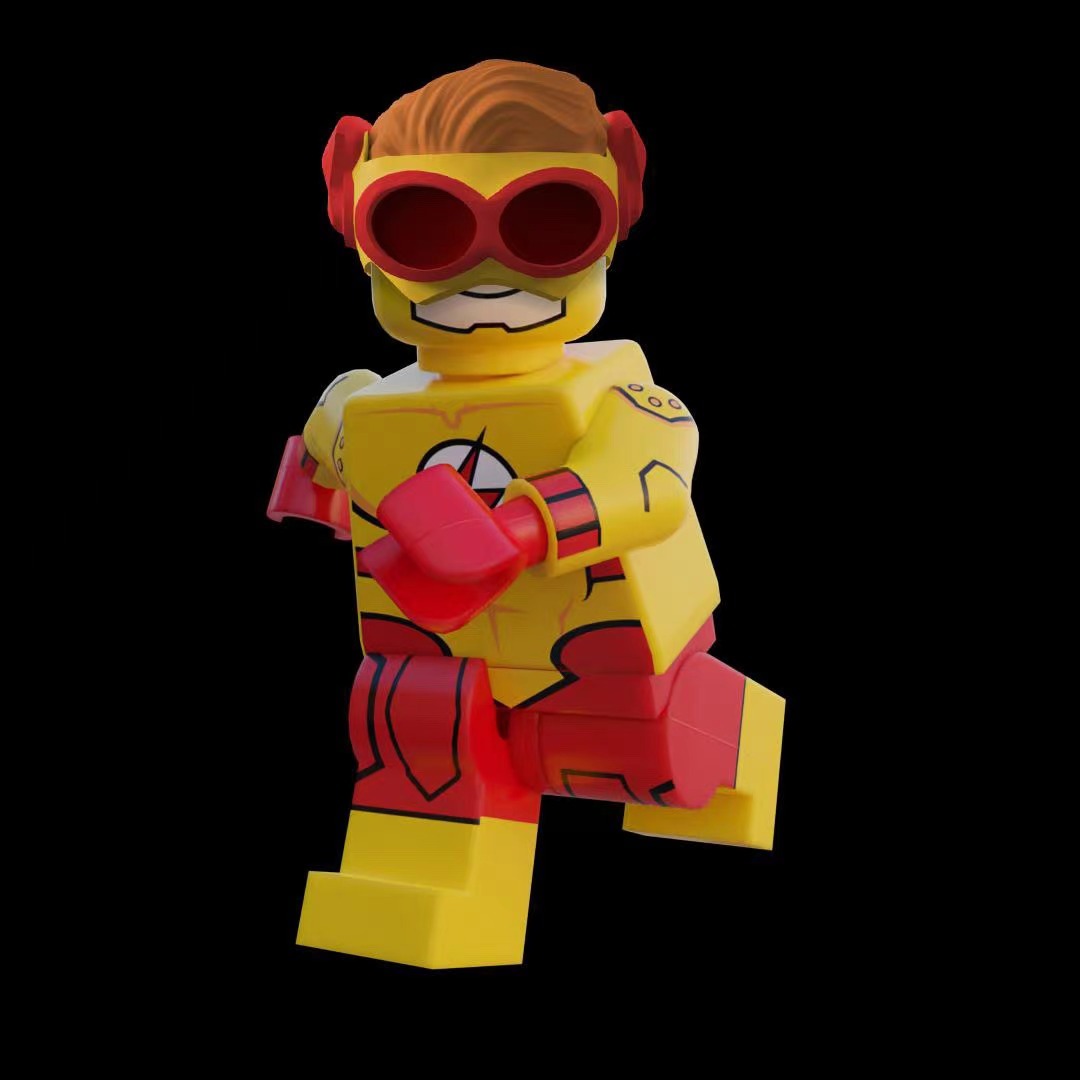 [Whirlwind Customs][Preorder] Young Justice - Kid Flash [PADprinted]