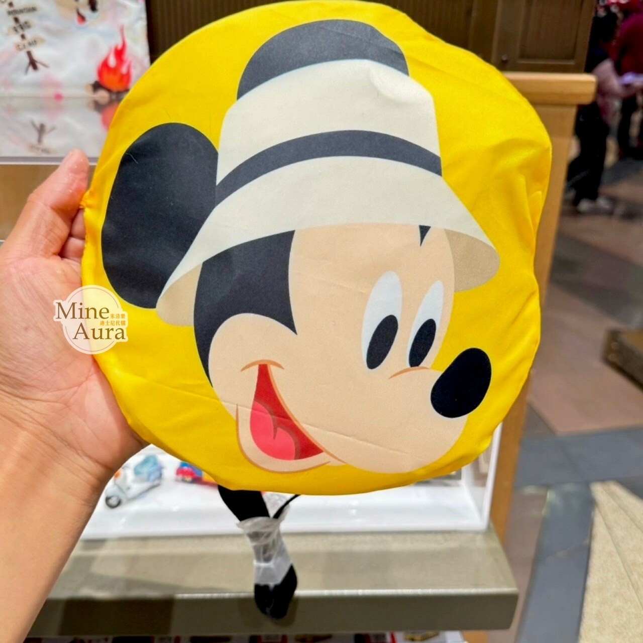 (全新NG品現貨) 米奇 Mickey 滿版圖案 兒童 披風雨衣 -上海迪士尼樂園
