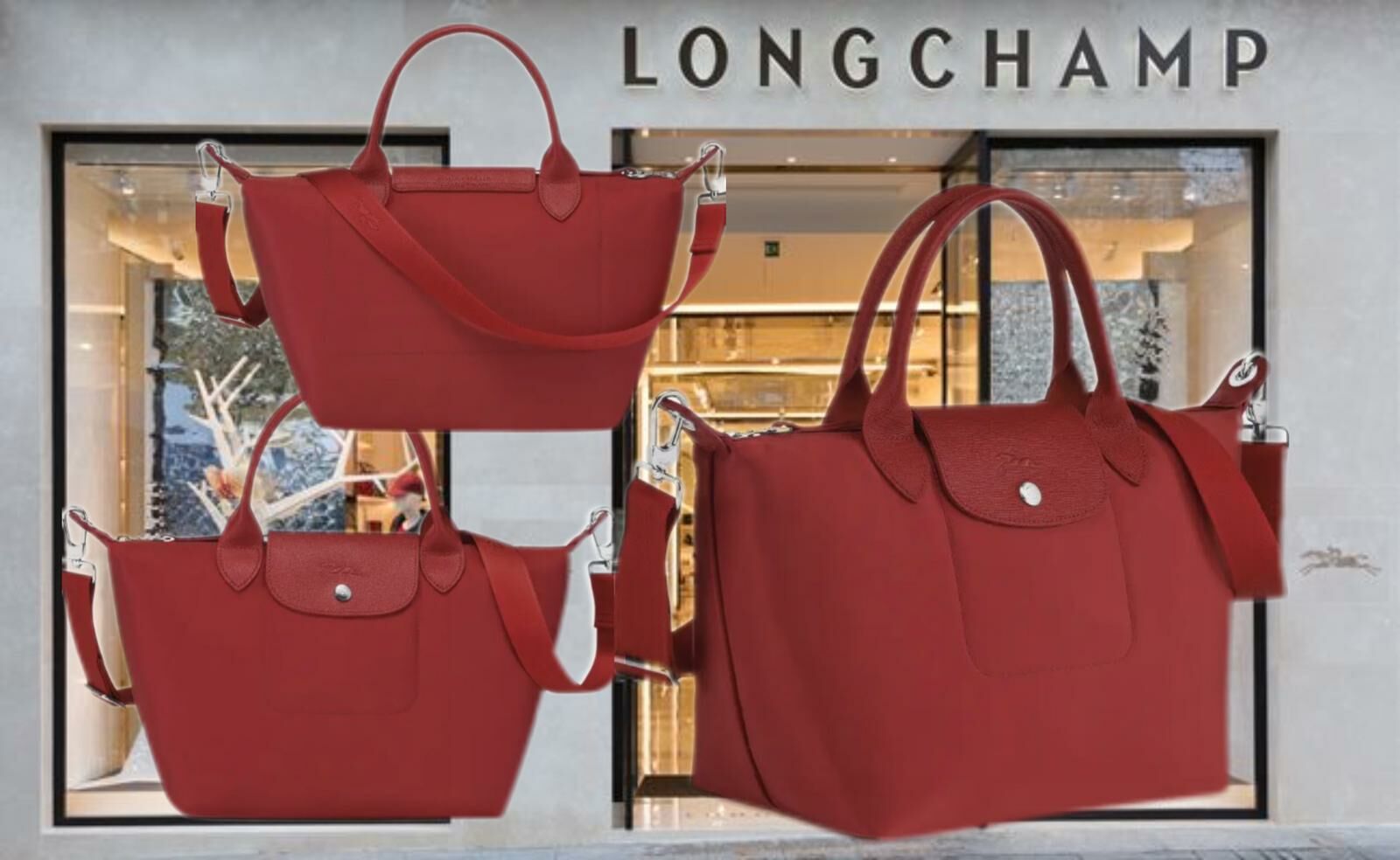 【預購】LONGCHAMP F012963 兩用餃子袋(小號)