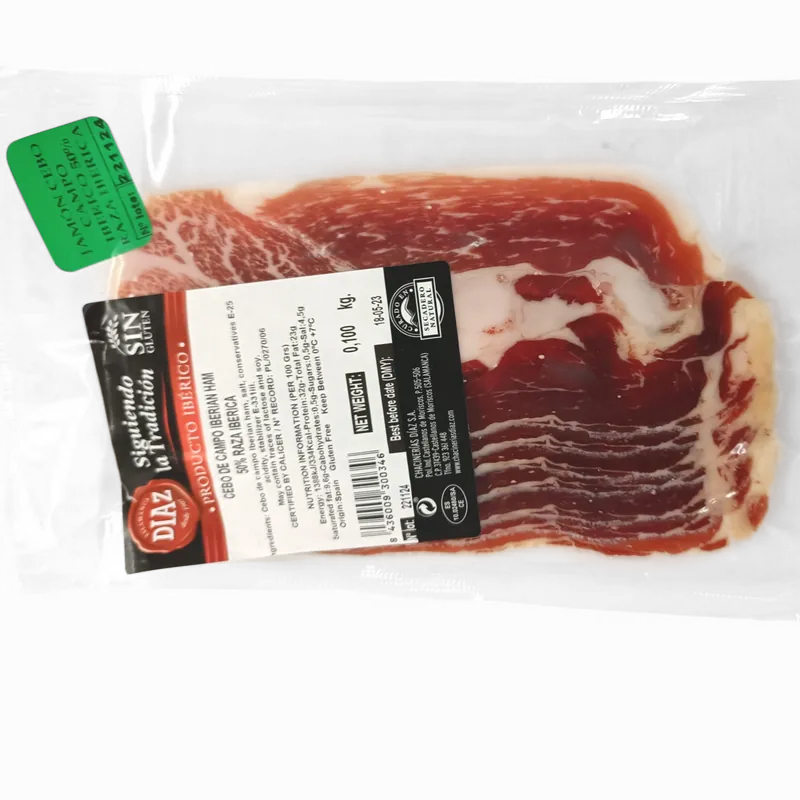 西班牙 Coloryn 伊比利亞 Cebo de Campo 黑毛豬風乾火腿片 100克/ 包 (0-4°C)