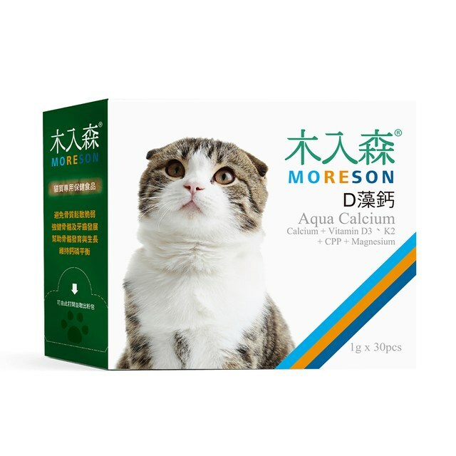木入森 貓咪D藻鈣 30包