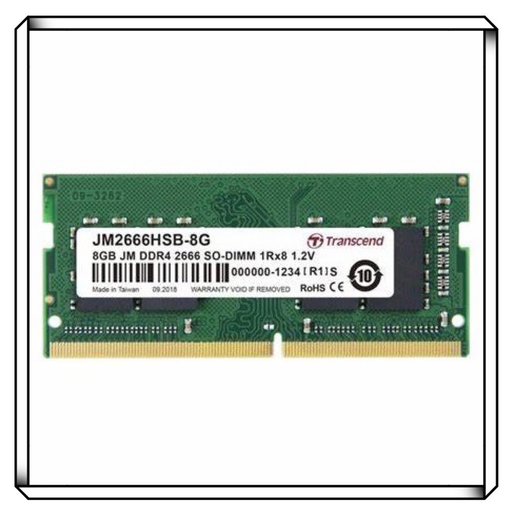TRANSCEND 創見 DDR4 2666 8GB / 16GB NB RAM 筆記型電腦記憶體 JM2666HSB
