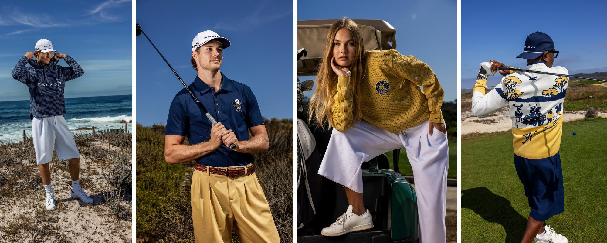 malbon GOLF adidas STAN ドレッシング SMITH コラボ