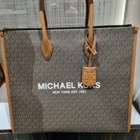 [S] MICHAEL KORS 35F2G7ZT3B MIRELLA LG NS TOTE,BROWN, 196163438108 (SMK761)