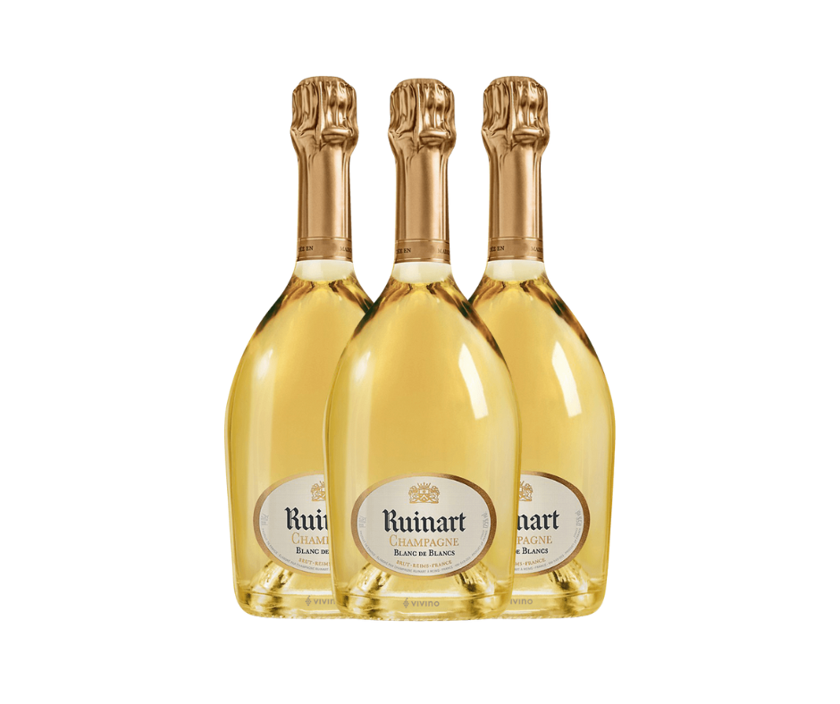 Ruinart Blanc de Blanc (750ml) [Set of 3] - JS 93