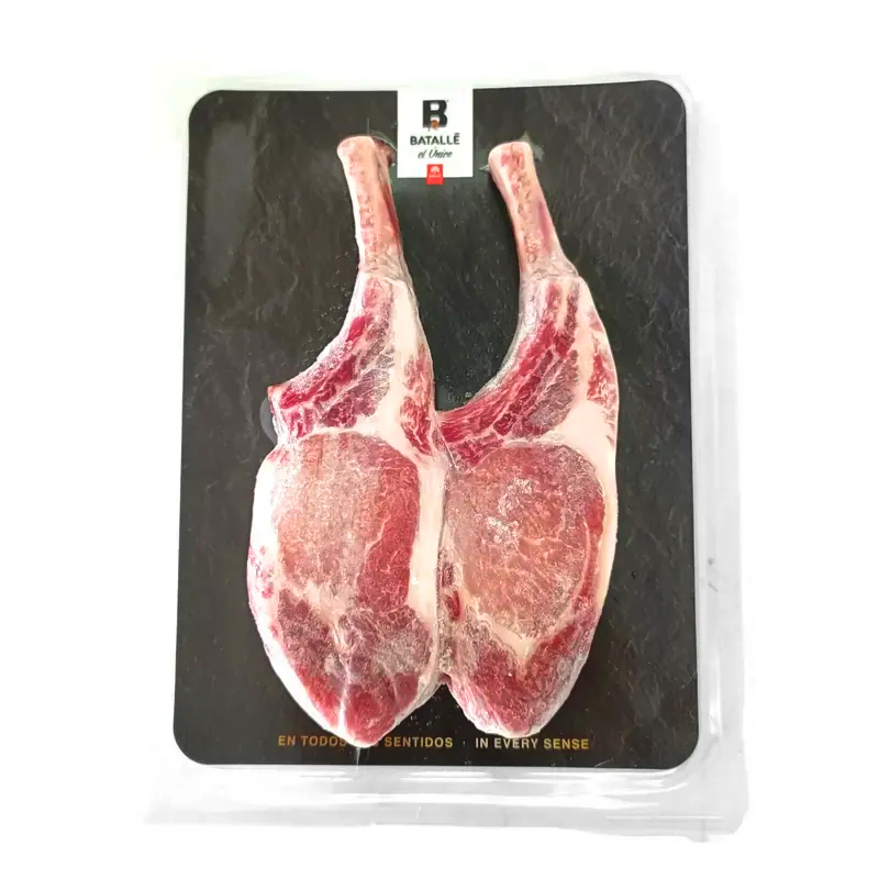 Spain Batalle Duroc Pork Chops French Cut 400g-450g /pack +/-5% (Frozen -18°C)