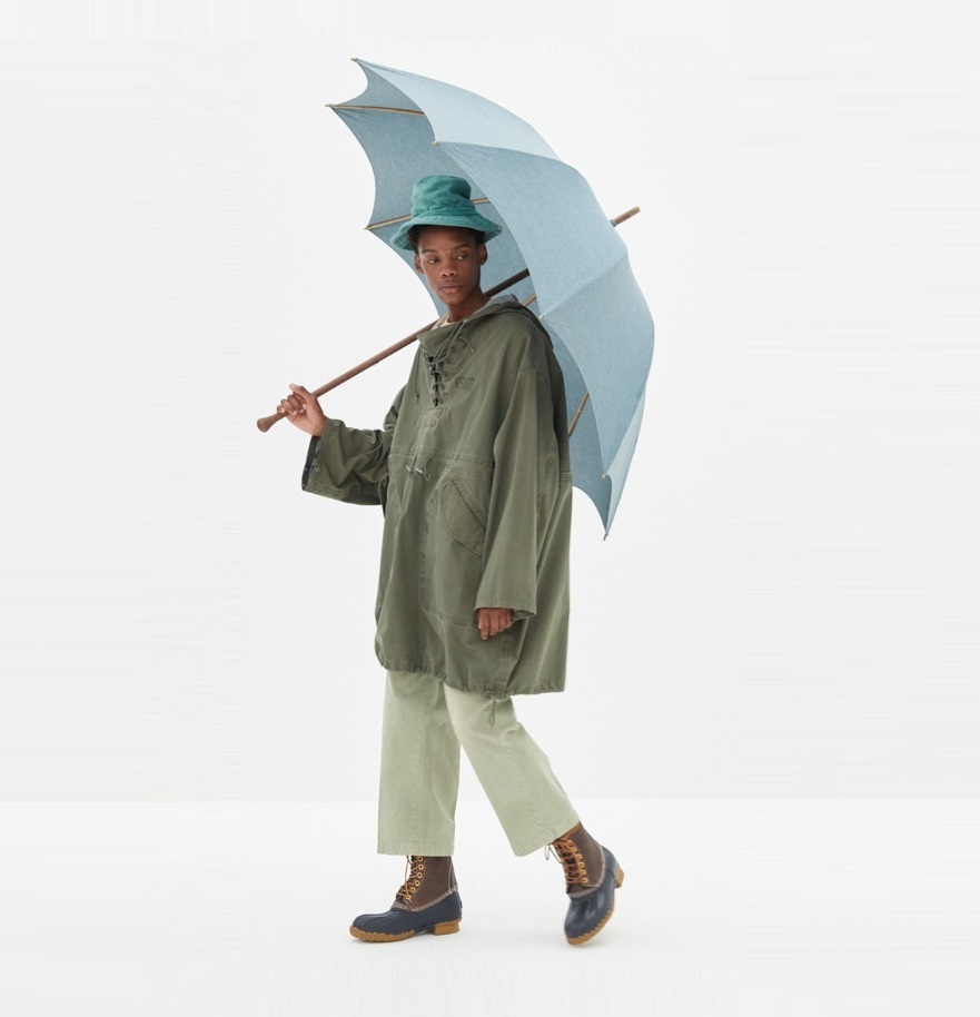 ON SALE: VISVIM CHINOOK PONCHO 3L DMGD *NATURAL DYE 天然染 - PRE ORDER ITEM (預訂中)