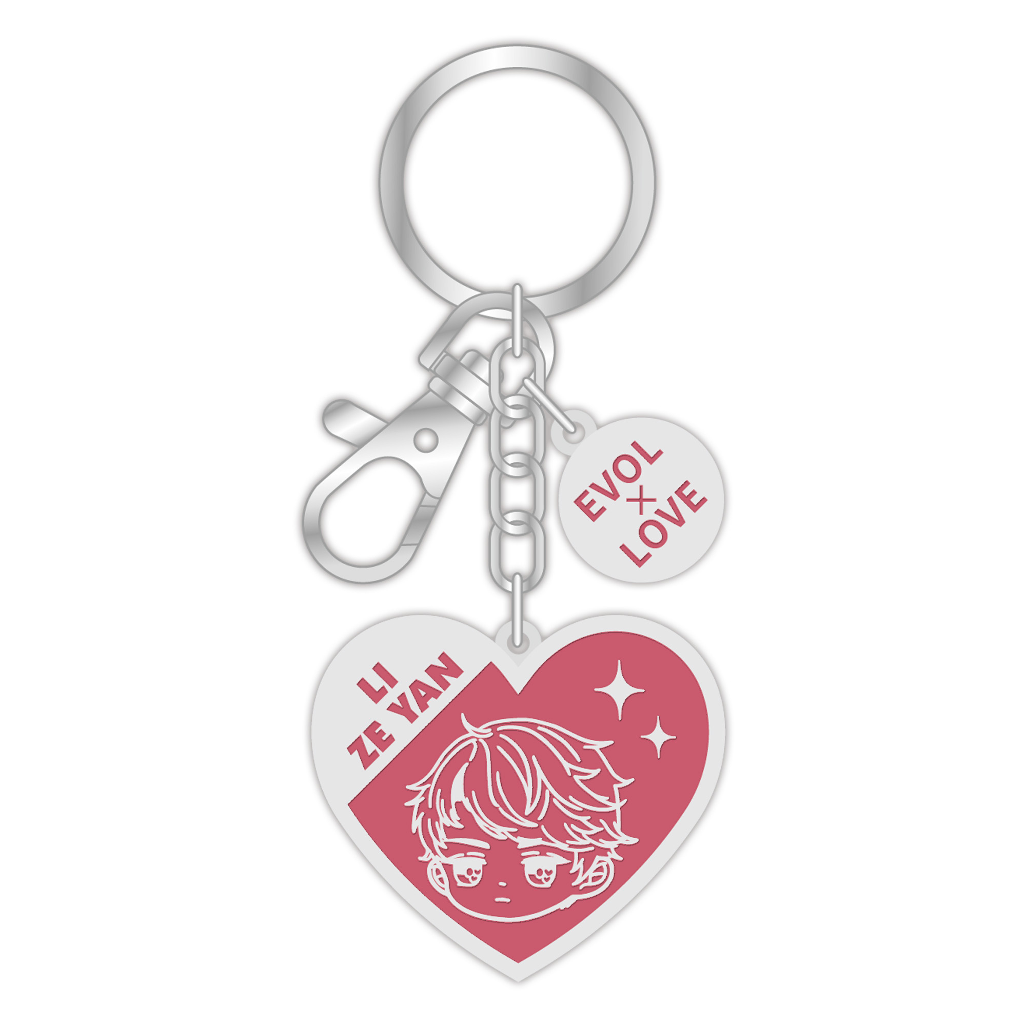 金屬鑰匙圈-李澤言