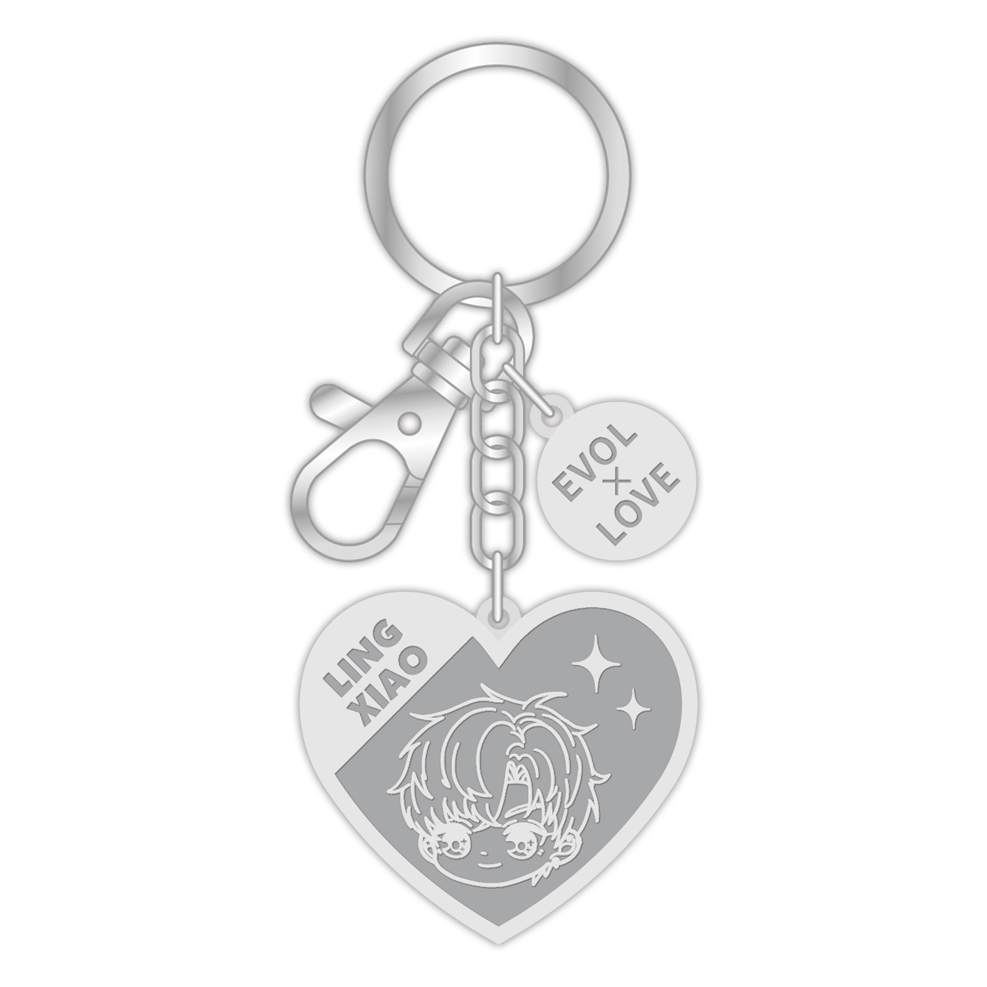 金屬鑰匙圈-凌肖