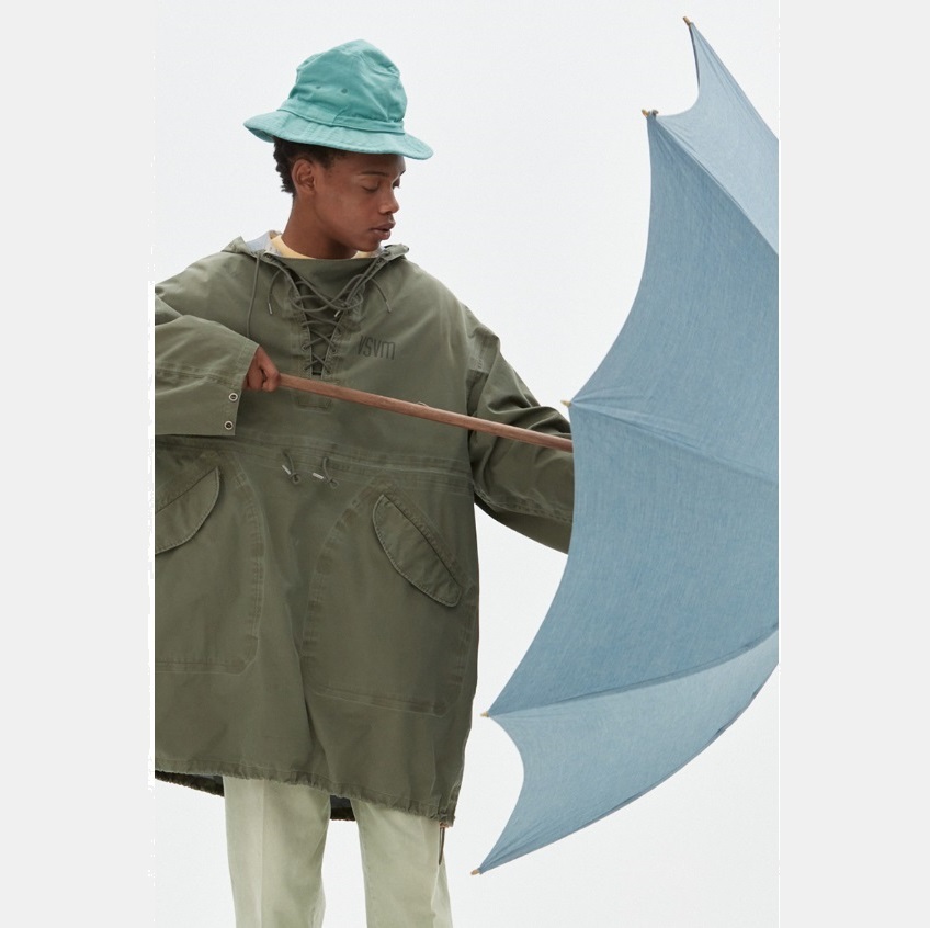 ON SALE: VISVIM CHINOOK PONCHO 3L DMGD *NATURAL DYE 天然染 - PRE ORDER ITEM (預訂中)