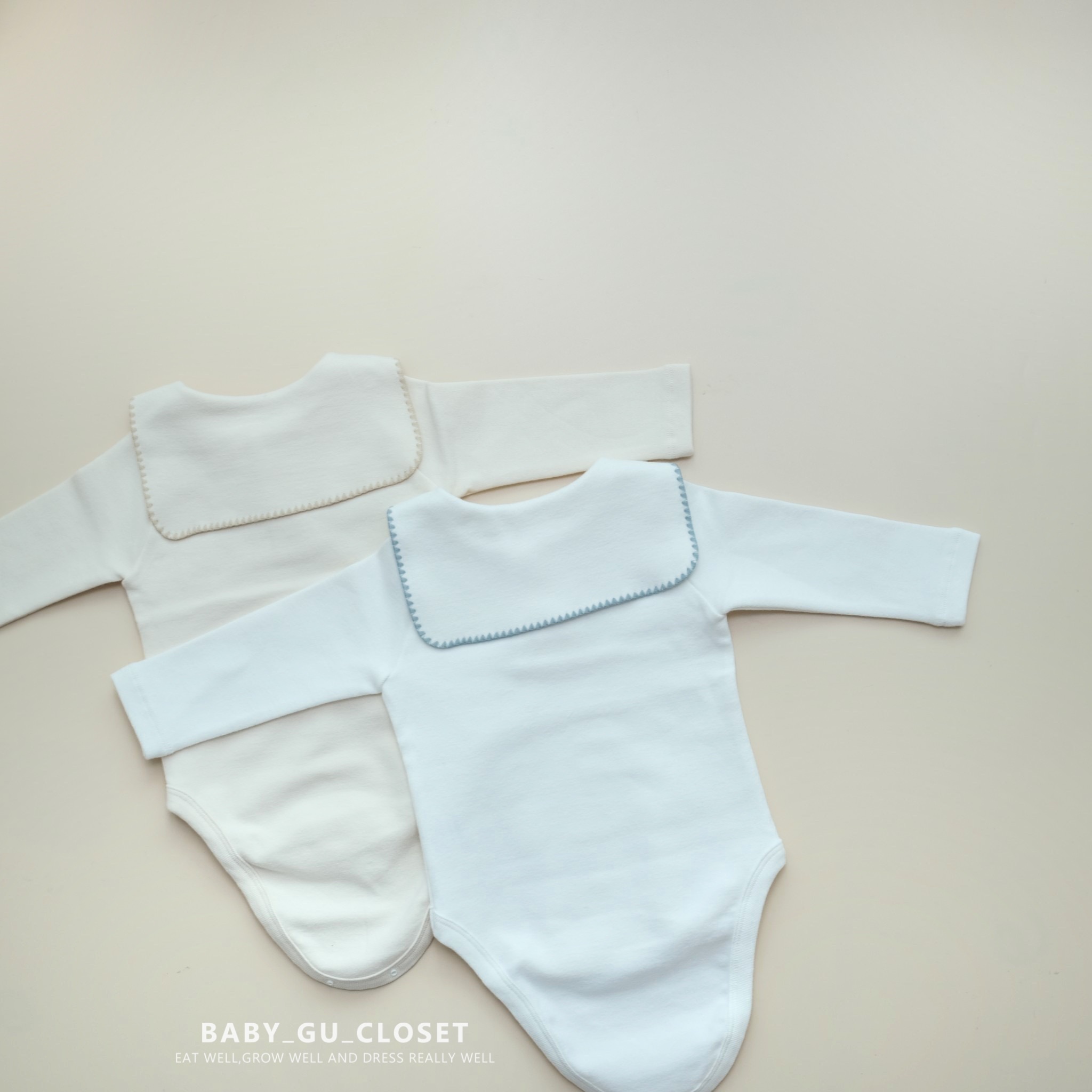 水手長袖包屁衫