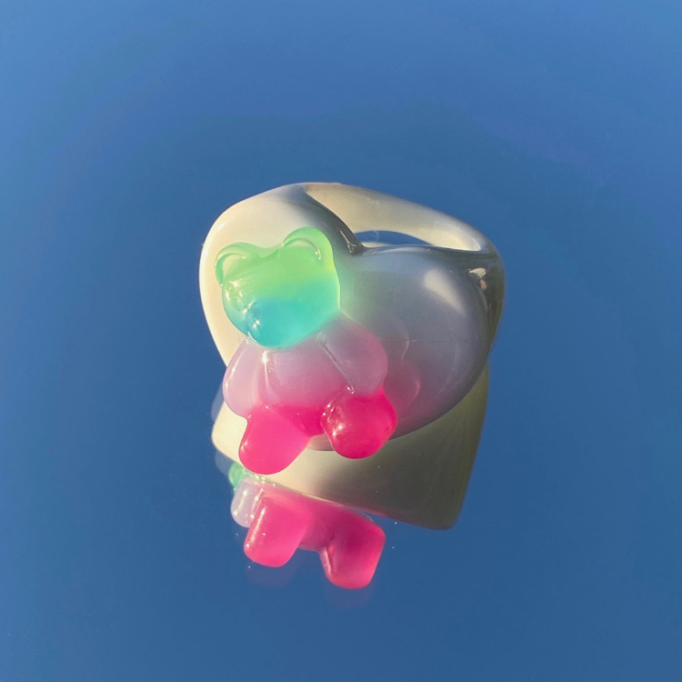 美國 Snack Break 戒指 Sugar Gummy in Creamy Cake