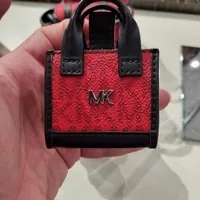 [S] MICHAEL KORS 36H3LGFN0B GIFTING MICRO TOTE KYFB,BRIGHT RED, 196237265289 (SMK776)
