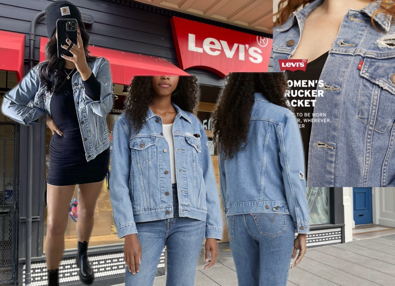 【預購】Levi’s F012996 洞洞牛仔外套