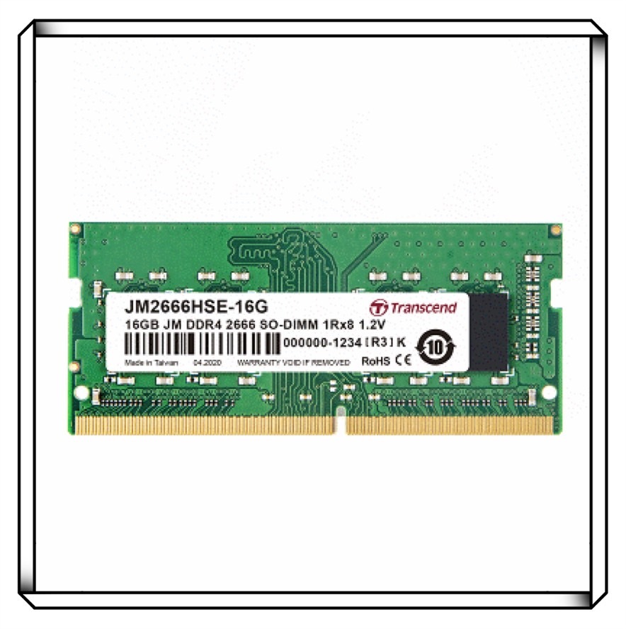TRANSCEND 創見 DDR4 2666 16GB NB RAM 筆記型電腦記憶體 (JM2666HSE)