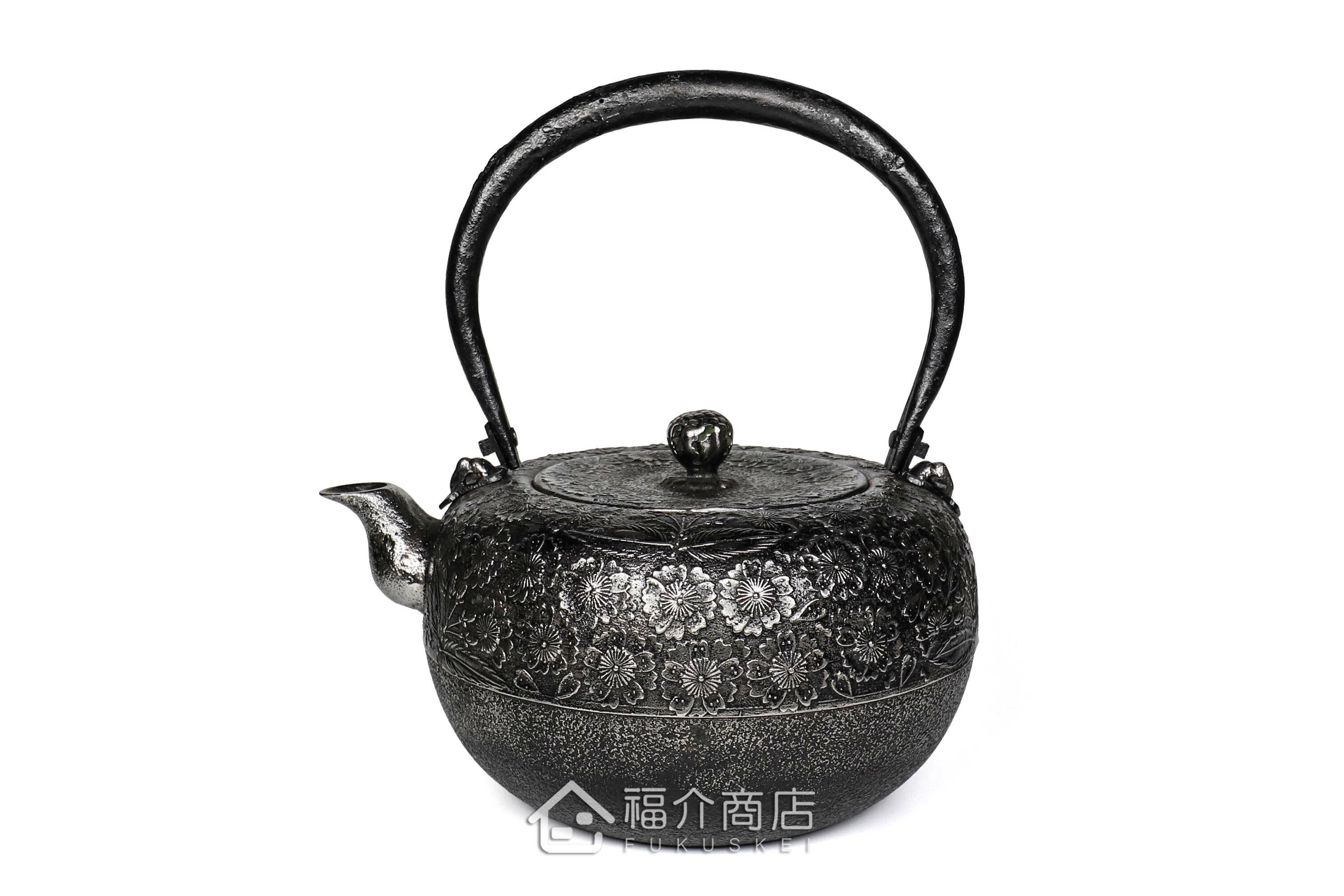 砂鐵材質的煮水泡茶壺