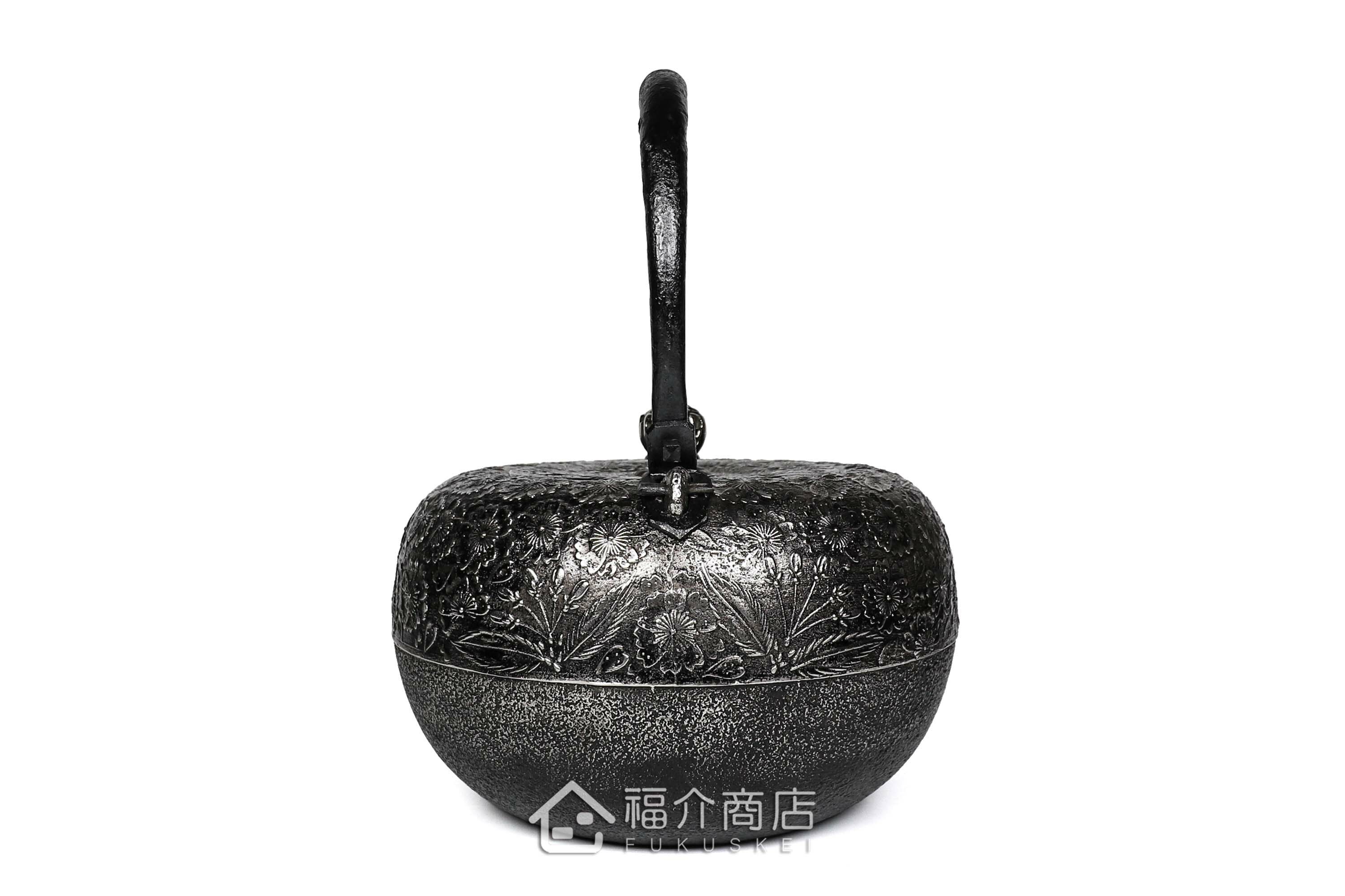 砂鐵材質的煮水泡茶壺