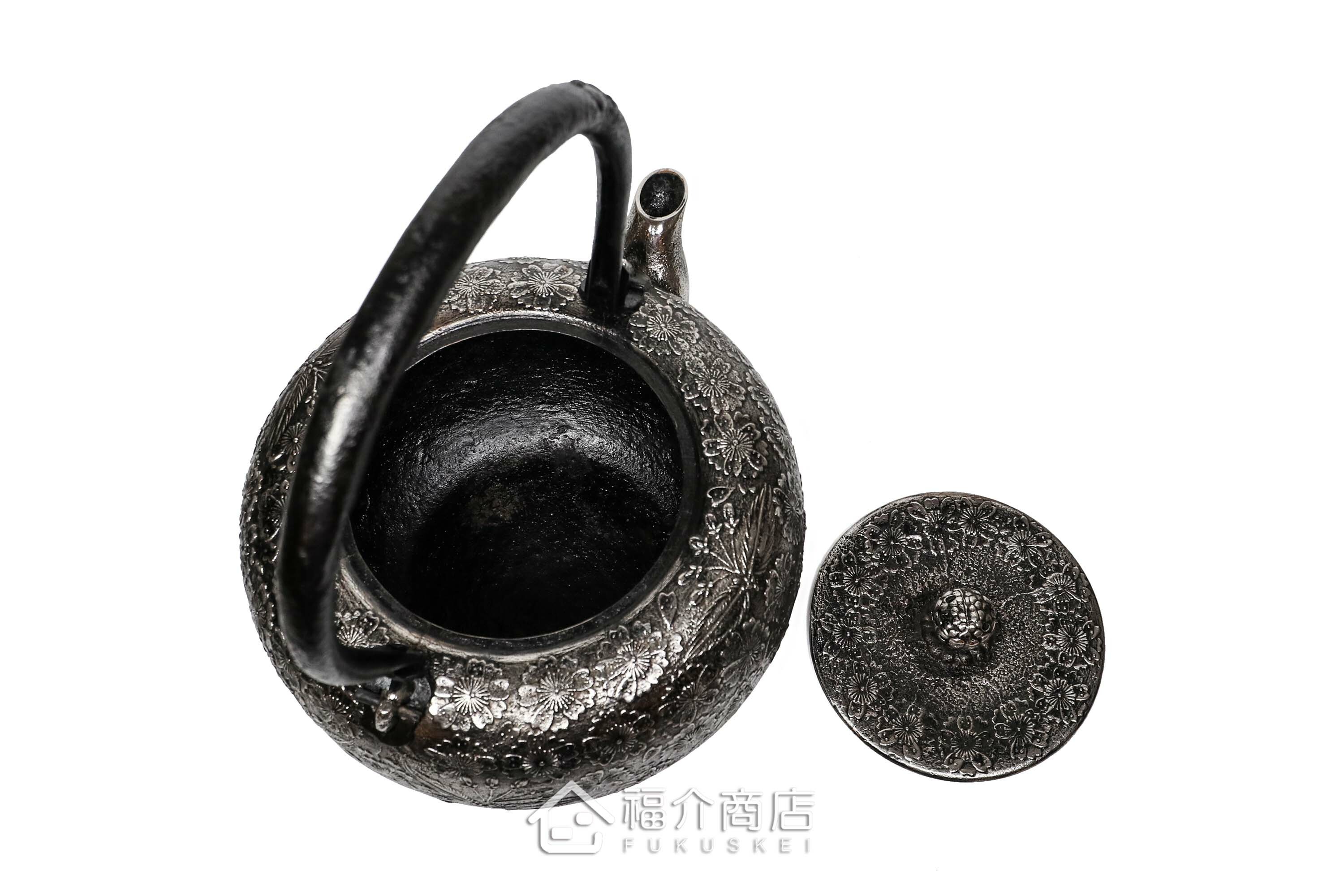 砂鐵材質的煮水泡茶鐵壺