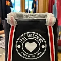 [S] LOVE MOSCHINO JC4018PP1ELB0000 BORSA CANVAS BAG,BLACK, 8054400006881 (SLM239)