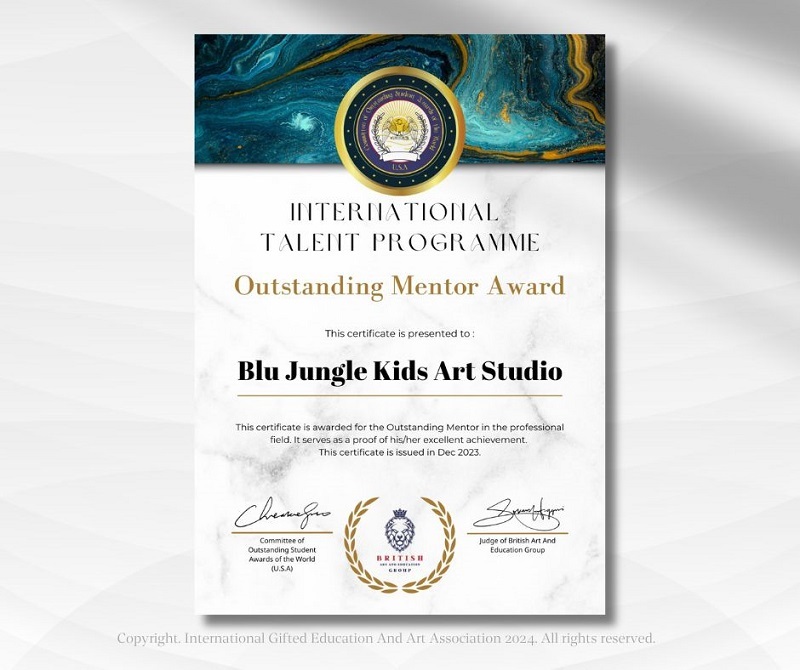 全球藝術尖子比賽IGEAAA 導師證書