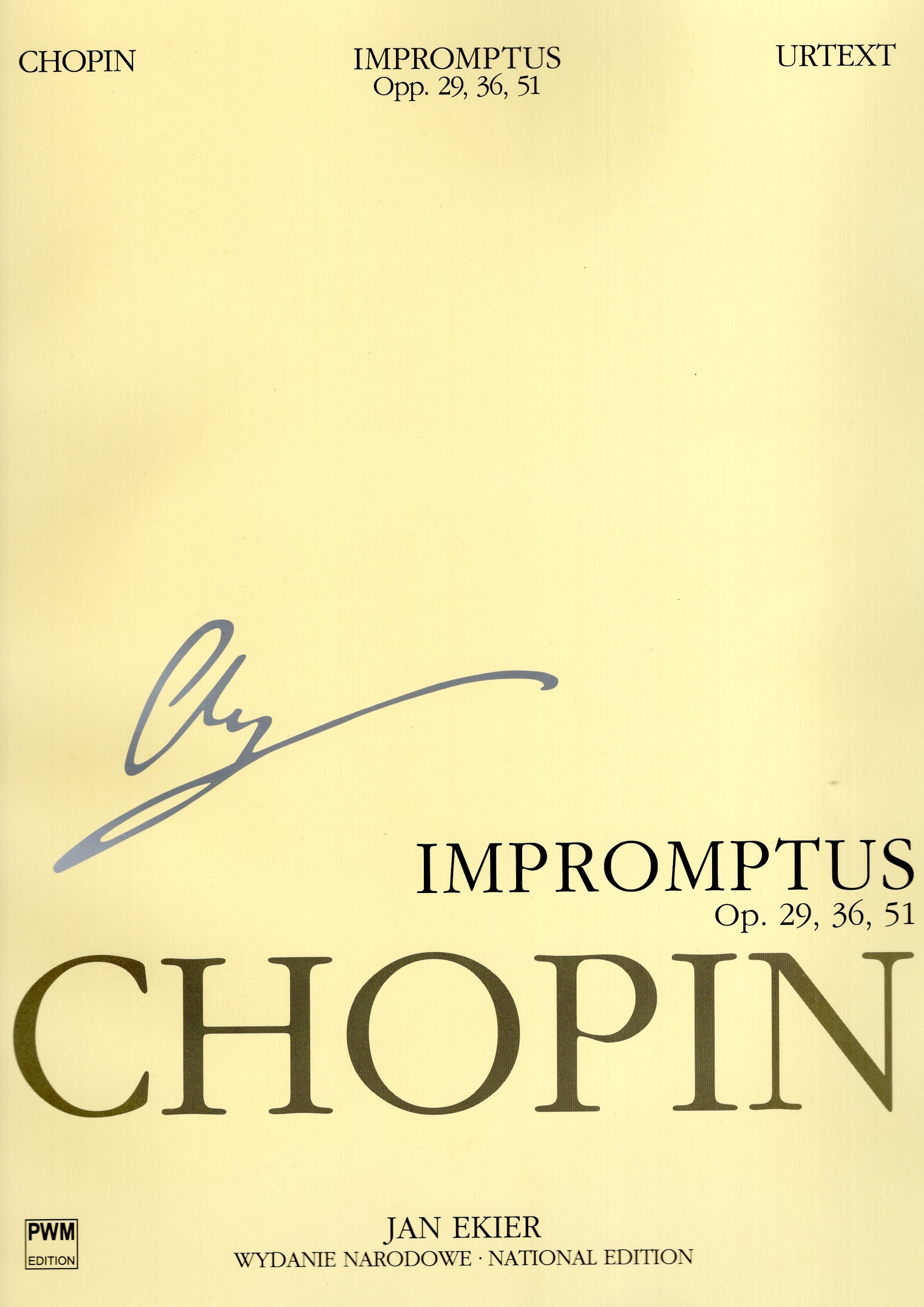 《Chopin: 即興曲集》波蘭國家版