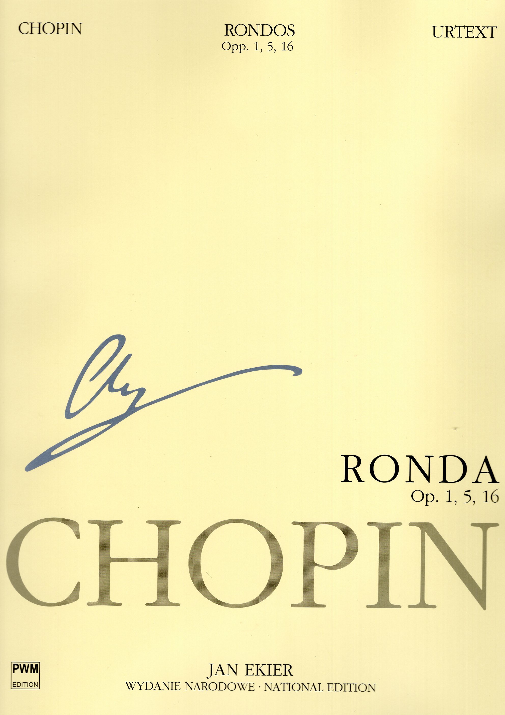 《Chopin: 迴旋曲集》波蘭國家版