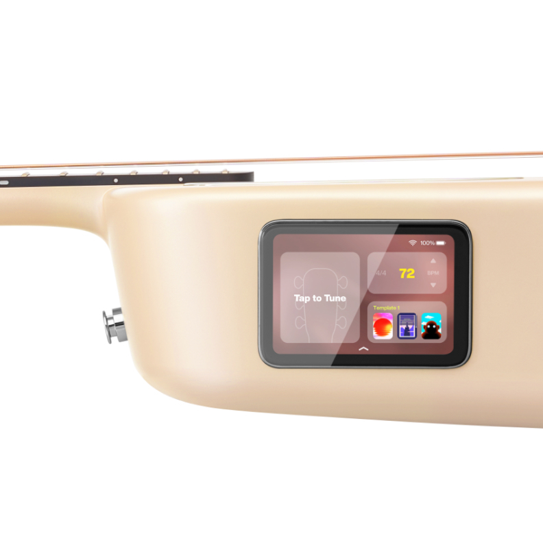 LAVA MUSIC 拿火 LAVA ME 4 拿火 36吋 智能碳纖維 吉他 金色 第 2 張圖片｜三峽吉他 / Bass