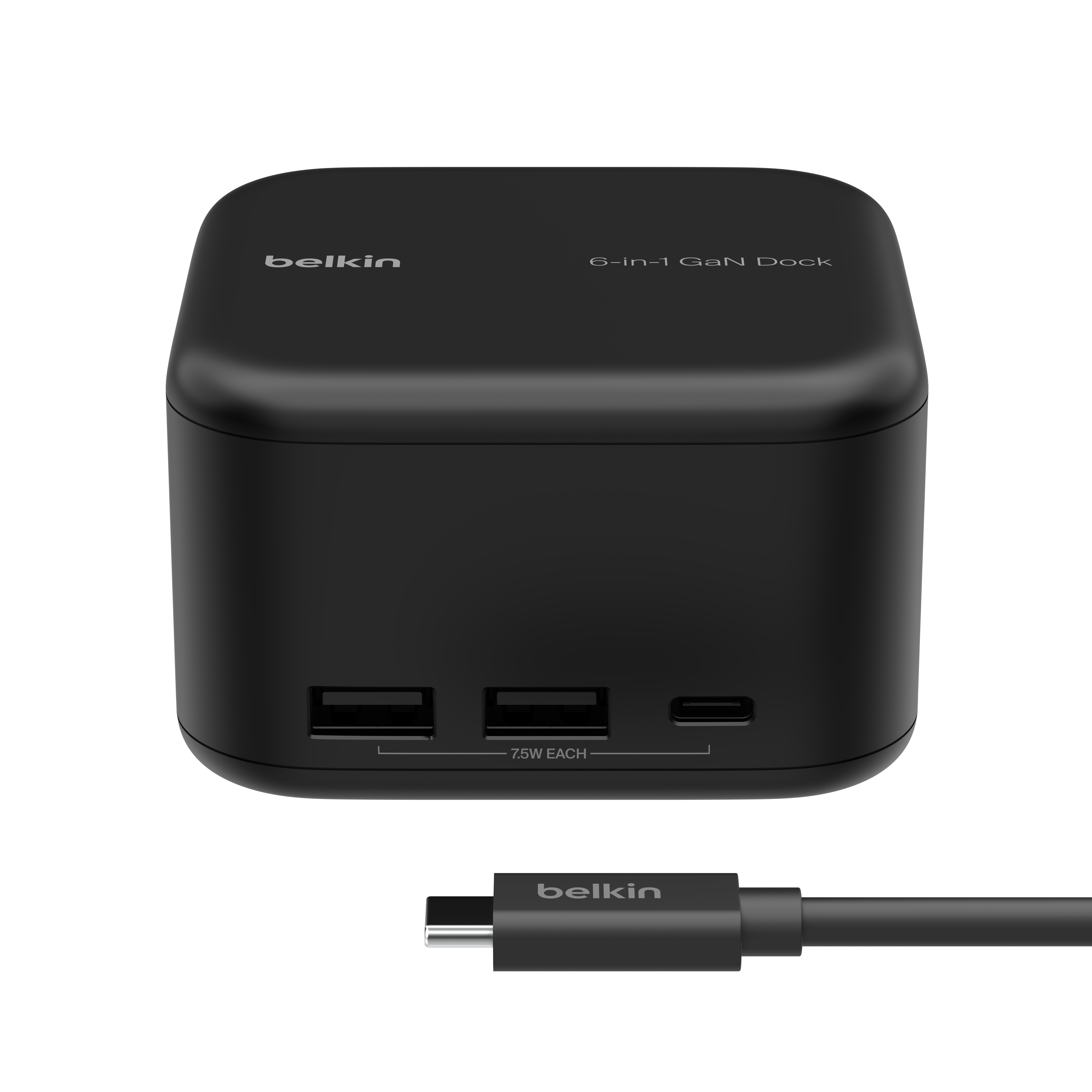Connect USB-C 6-in-1 Core GaN Dock 130W [INC018]