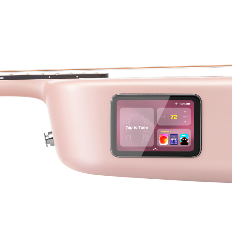 LAVA MUSIC 拿火 LAVA ME 4 拿火 36吋 智能碳纖維 吉他 粉紅色 第 2 張圖片｜三峽吉他 / Bass