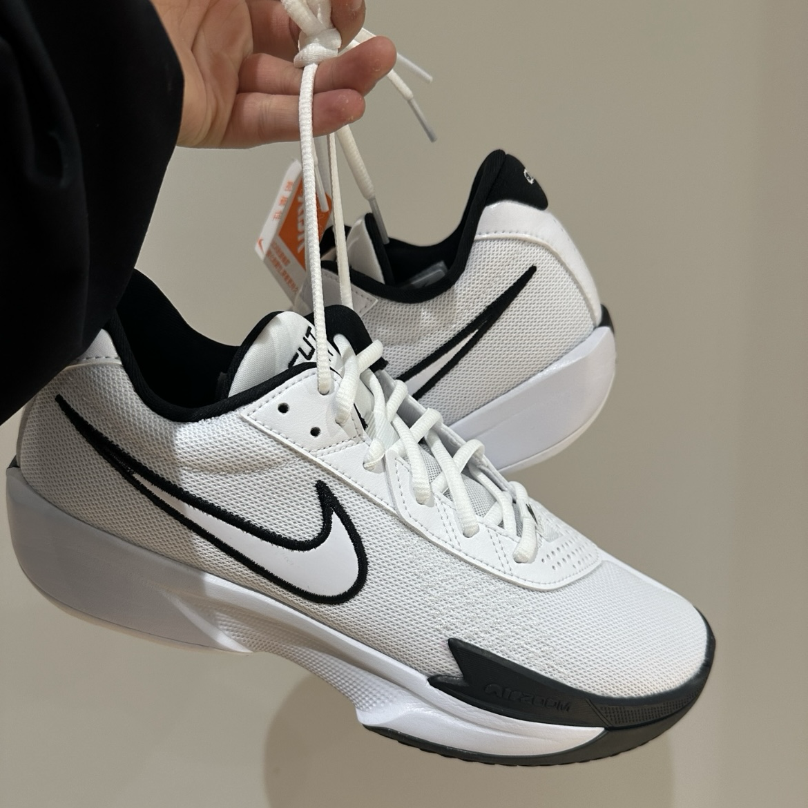Nike Air Zoom GT Cut Academy EP 黑白 緩震 平價款 實戰籃球鞋