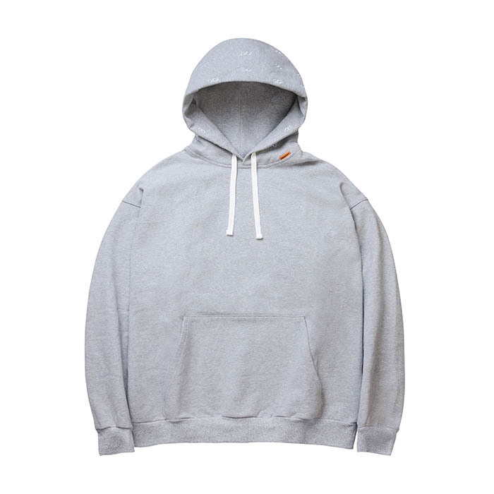 LOGO SWEAT HOODIE - LIGHT GREY