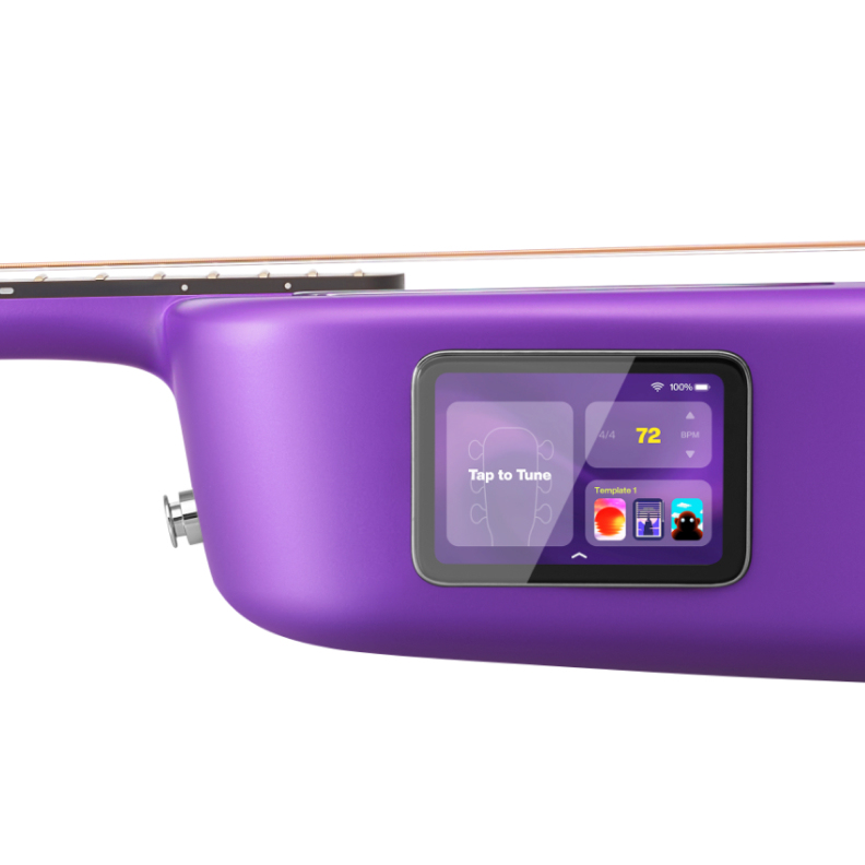 LAVA MUSIC 拿火 LAVA ME 4 拿火 38吋 智能碳纖維 吉他 紫色 第 2 張圖片｜三峽吉他 / Bass