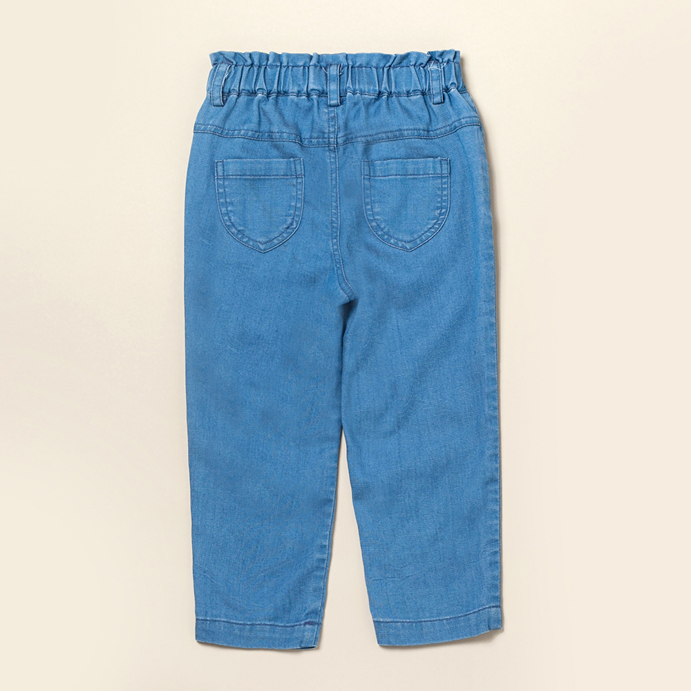 PIPPY舒適天絲牛仔長褲 藍